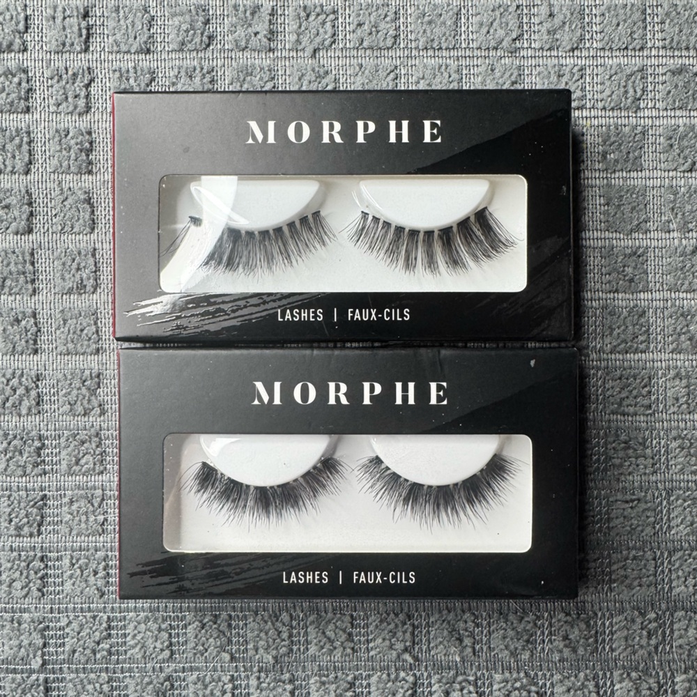 Morphe Dramatic Black Faux Lashes Duo